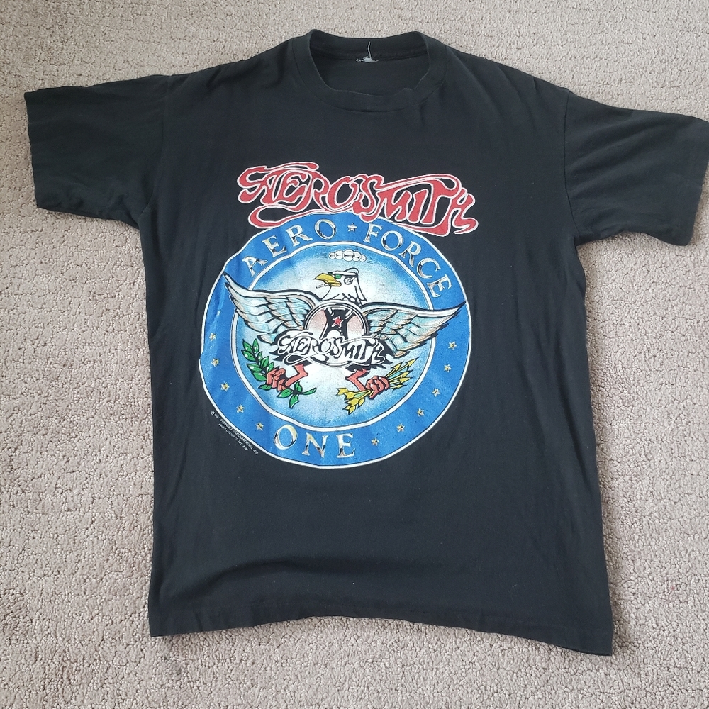 Vintage Aerosmith tour t-shirt Brockum